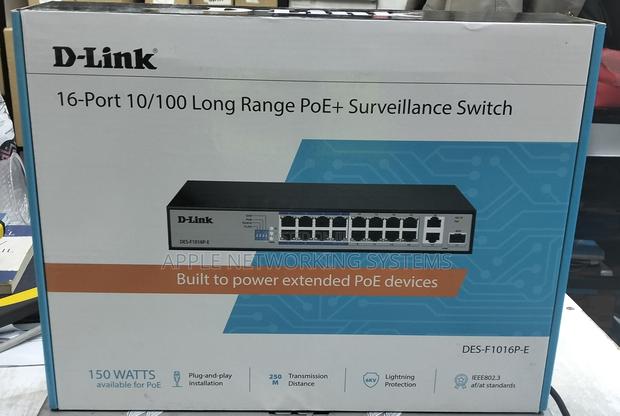 16-Port Poe + Surveillance D-Link Switch - thumbnail 2