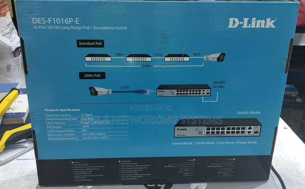 16-Port Poe + Surveillance D-Link Switch - thumbnail 3