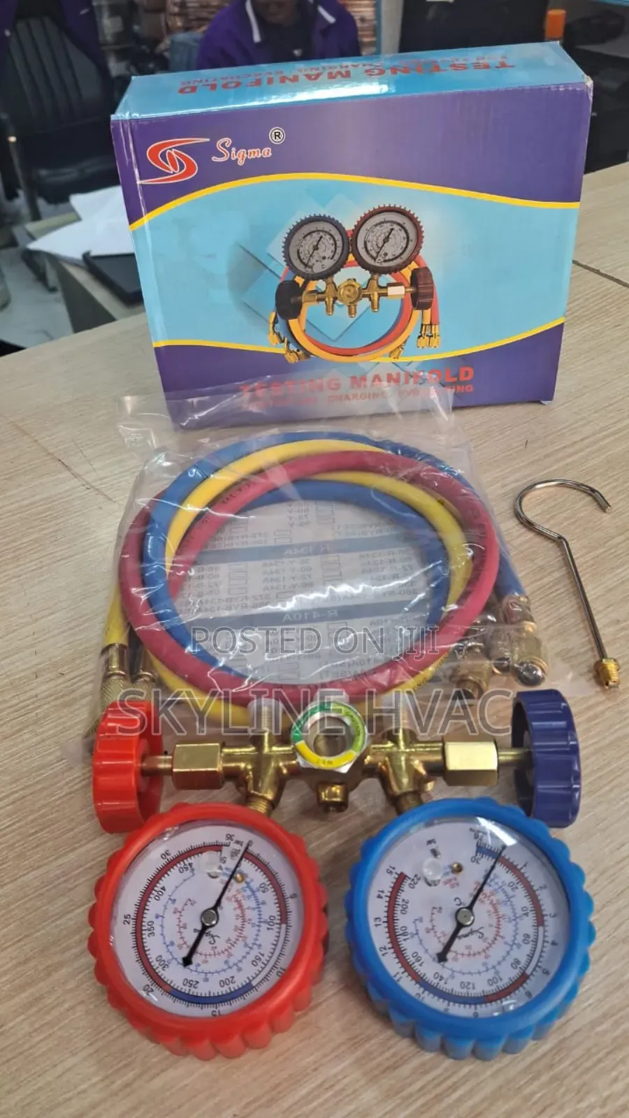 Air Conditioner Accessories, Compressor, Manifold Gauge, Copper Pipes