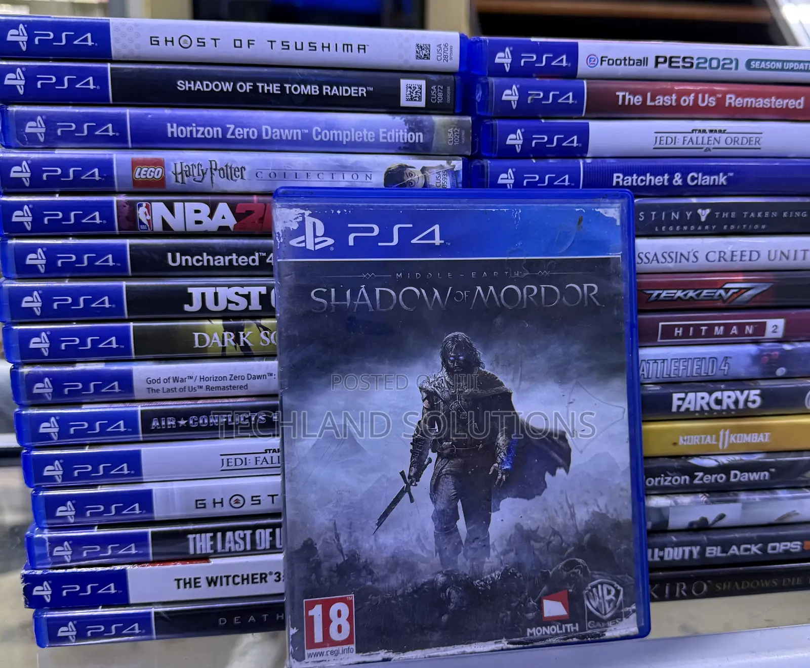 Preloved Shadow of Modor Ps4 Slim