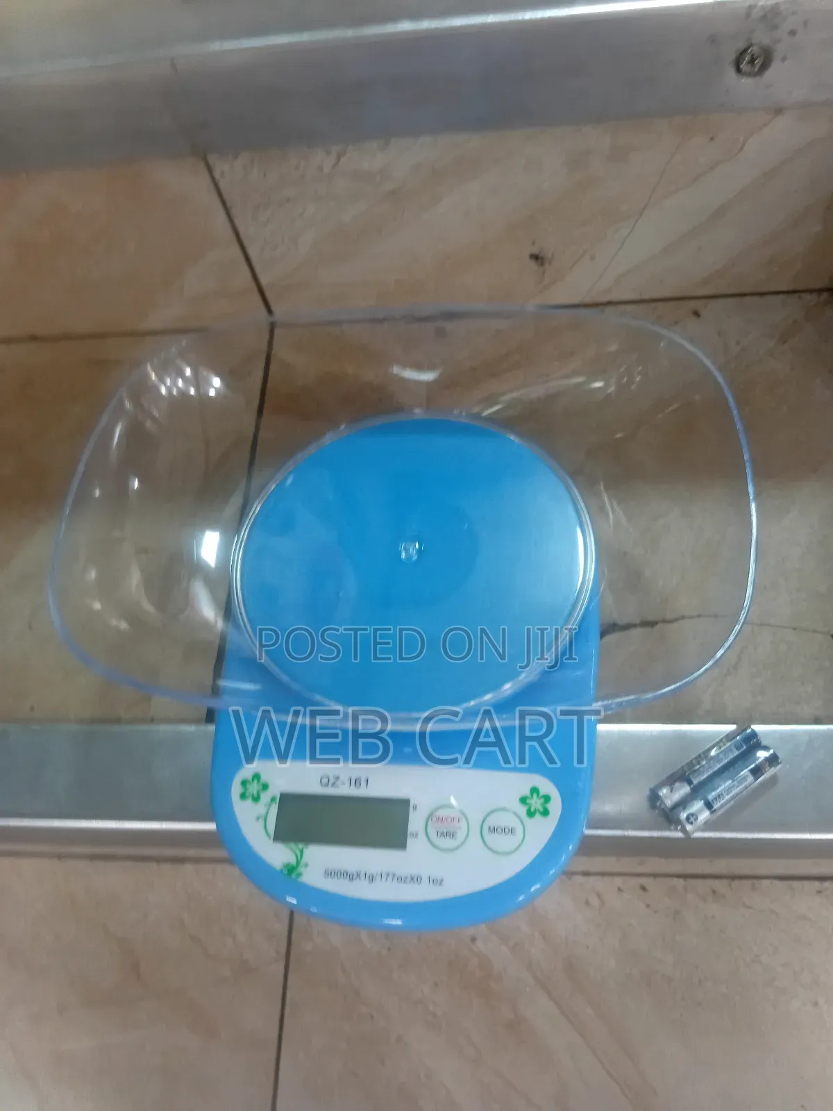 Compact Food Scale With Bowl