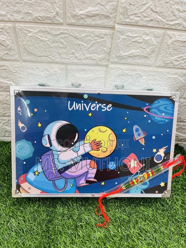 145 PCS Space Print Coloring Art Set Kit With - thumbnail 3