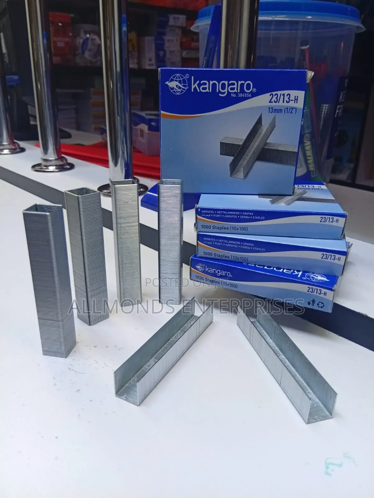 A Packet of Kangaroo Staple 23/13h- 1000 Staples
