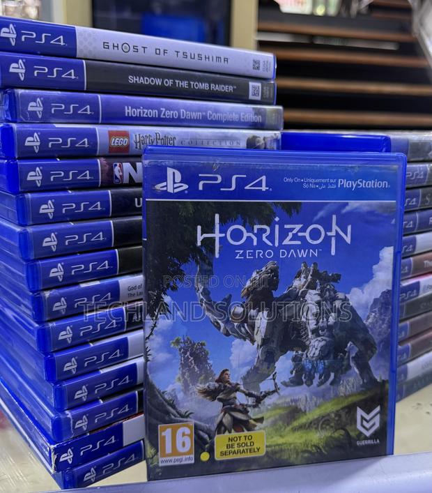 Preloved Horizon Zero Dawn Ps4 Game - main view