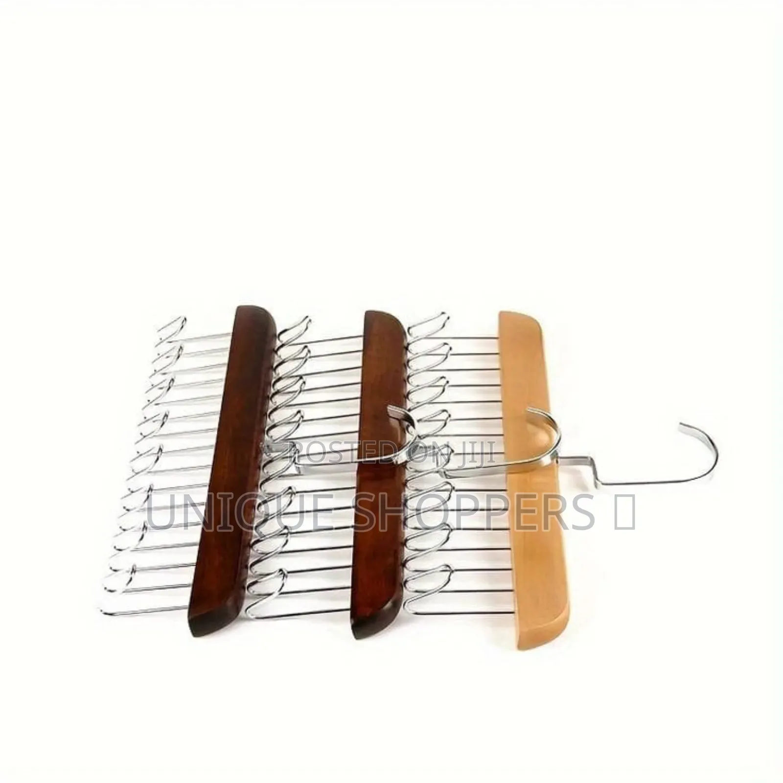 Multi Hook Underwear or Bag Hanger* *Wooden Plank 8 Hook Hanger