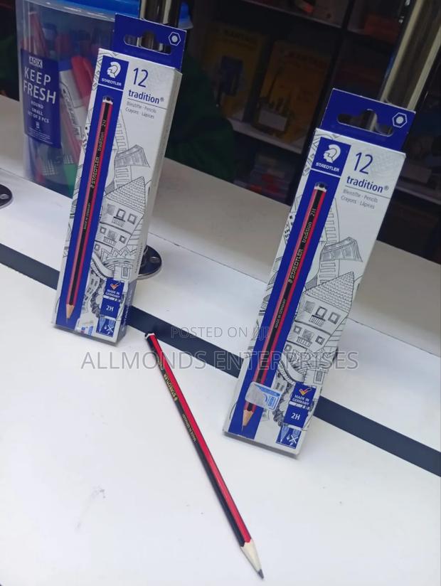 A Packet of 2h Steadler Hb Pencil- 12pcs - thumbnail 3