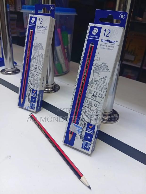 A Packet of 2h Steadler Hb Pencil- 12pcs - thumbnail 5