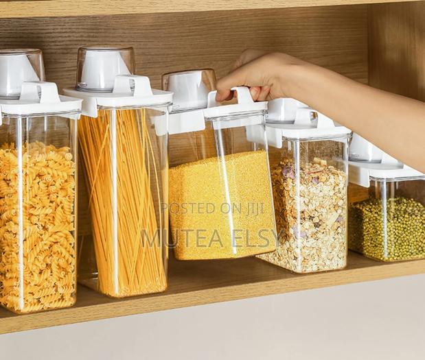 Acrylic Airtight Cereals Storage Containers - main view