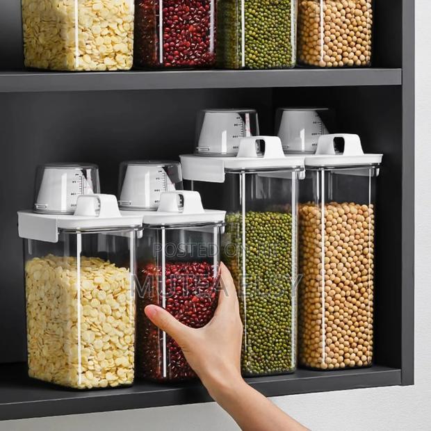 Acrylic Airtight Cereals Storage Containers - thumbnail 3