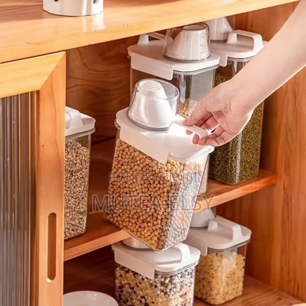 Acrylic Airtight Cereals Storage Containers - thumbnail 4