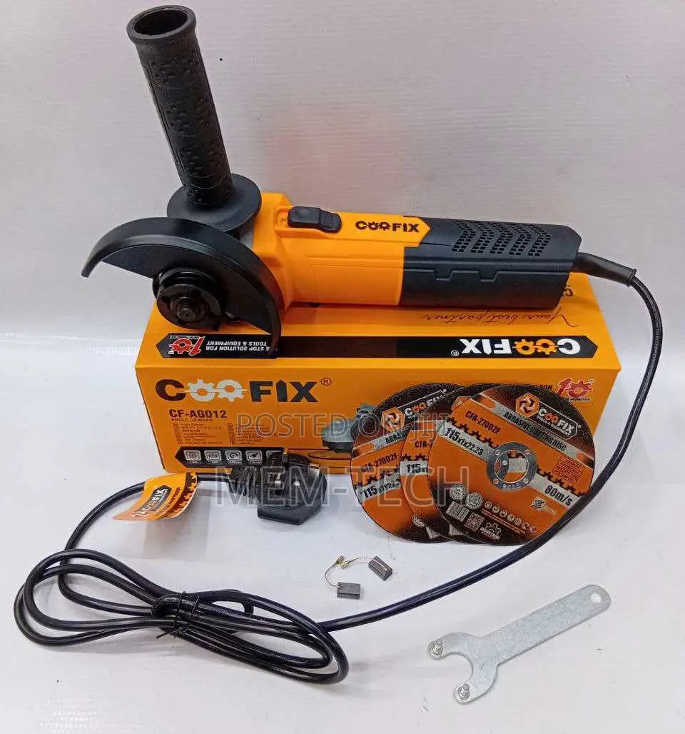 Coofix 4.5 Grinder With Three Cutting Disc