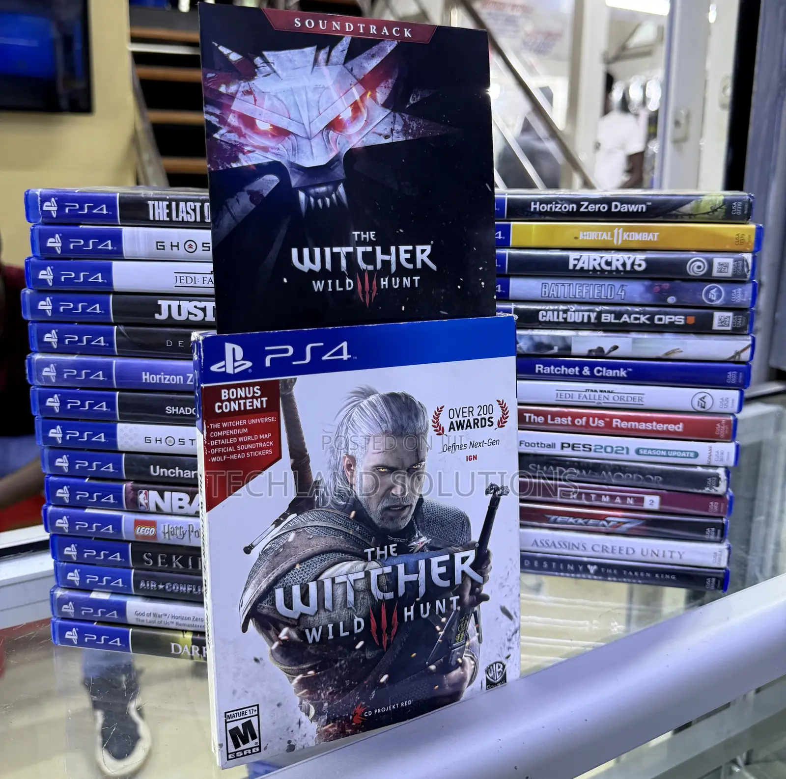 Preloved the Witcher 3 Ps4 Game