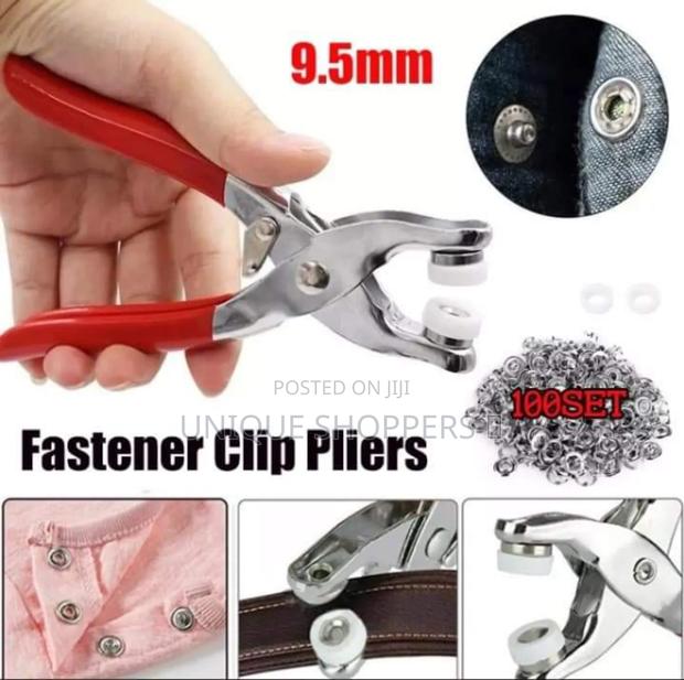 Metallic Snup Button Pliers Set - thumbnail 3