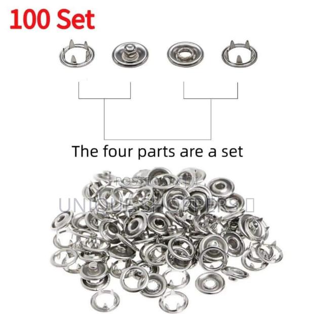 Metallic Snup Button Pliers Set - thumbnail 7