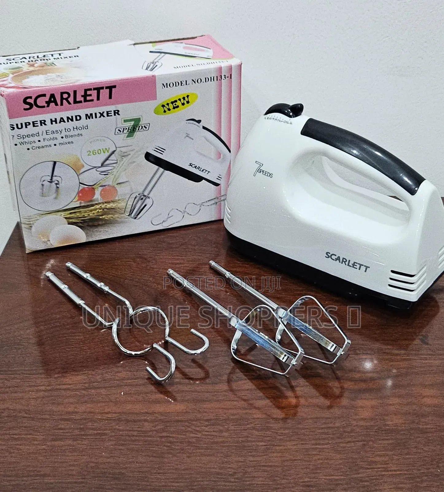 High Power 260wtts Scarlet Super Hand Mixer Now Available
