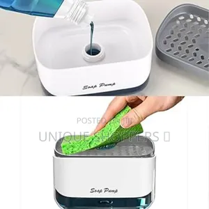 Soap Pump and Sponge Caddy
