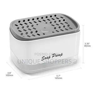 Soap Pump and Sponge Caddy