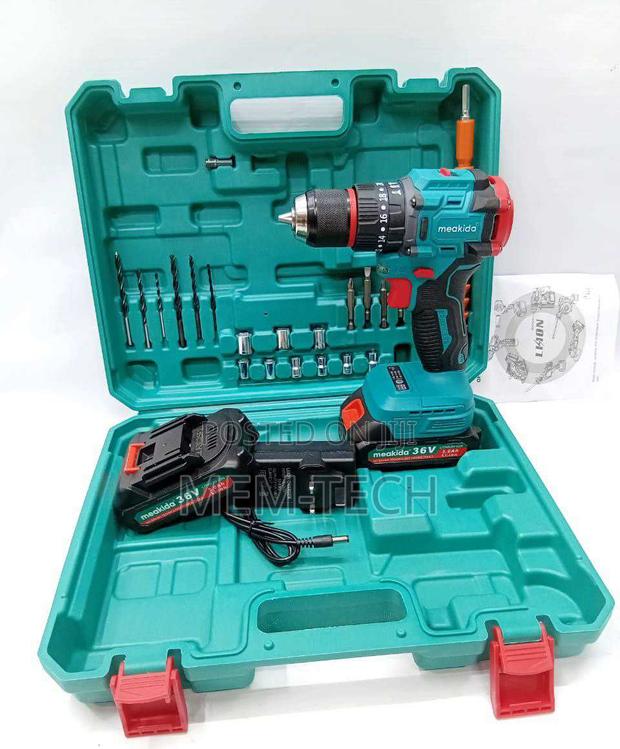 Meakida Brushless Cordless Drill 36v