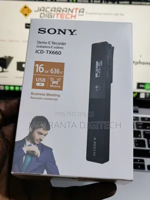 Sony Tx660 Digital Voice Recorder