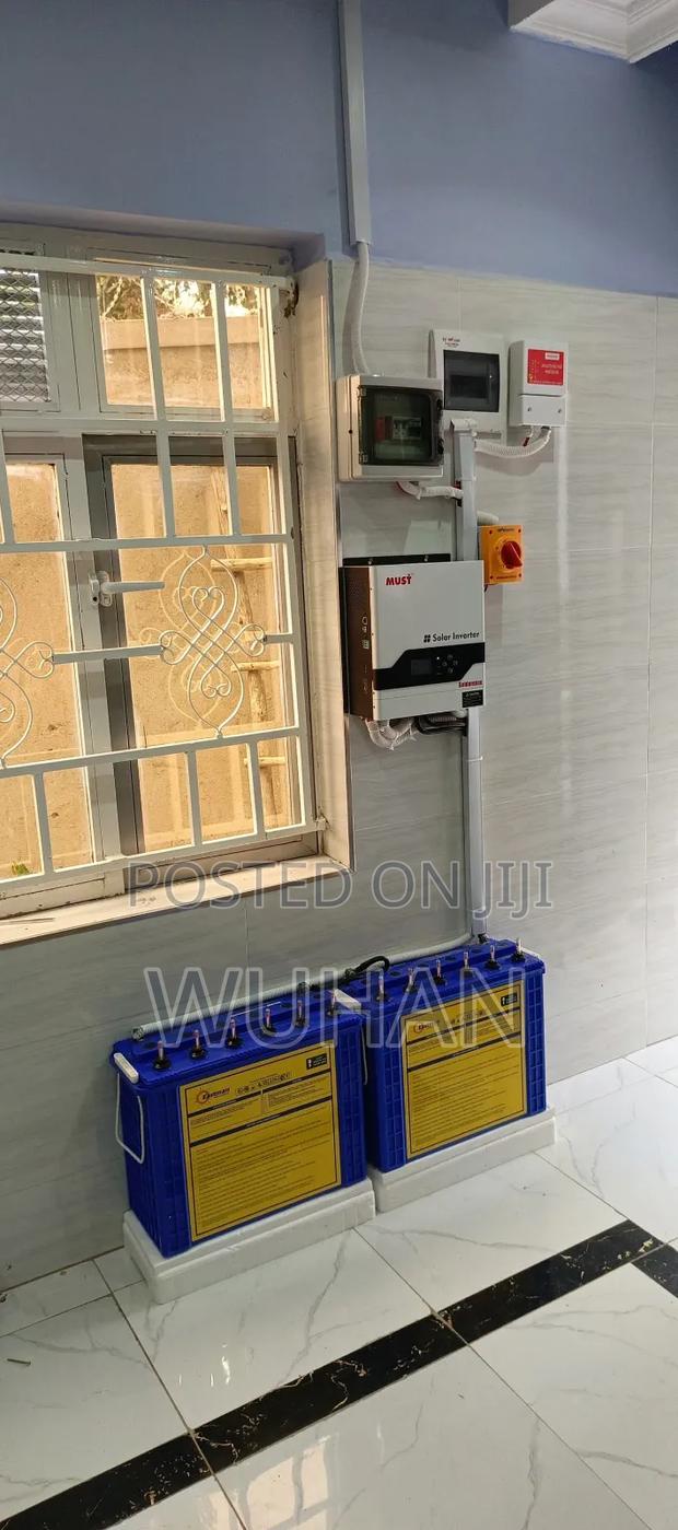 1.5kva Solar System Combo(2 Battery,2 Panels,1.5kva Inverter,Sundries)