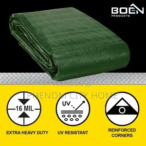 Green Multipurpose Quality Canvas Tarpaulin