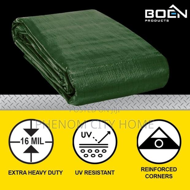 Green Multipurpose Quality Canvas Tarpaulin - thumbnail 5