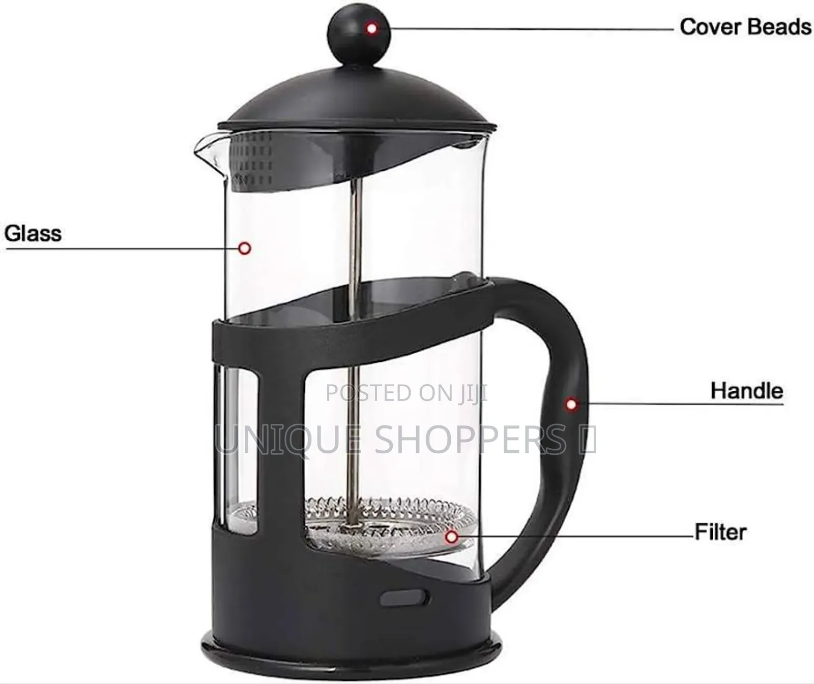 800ml French Coffee Plunger