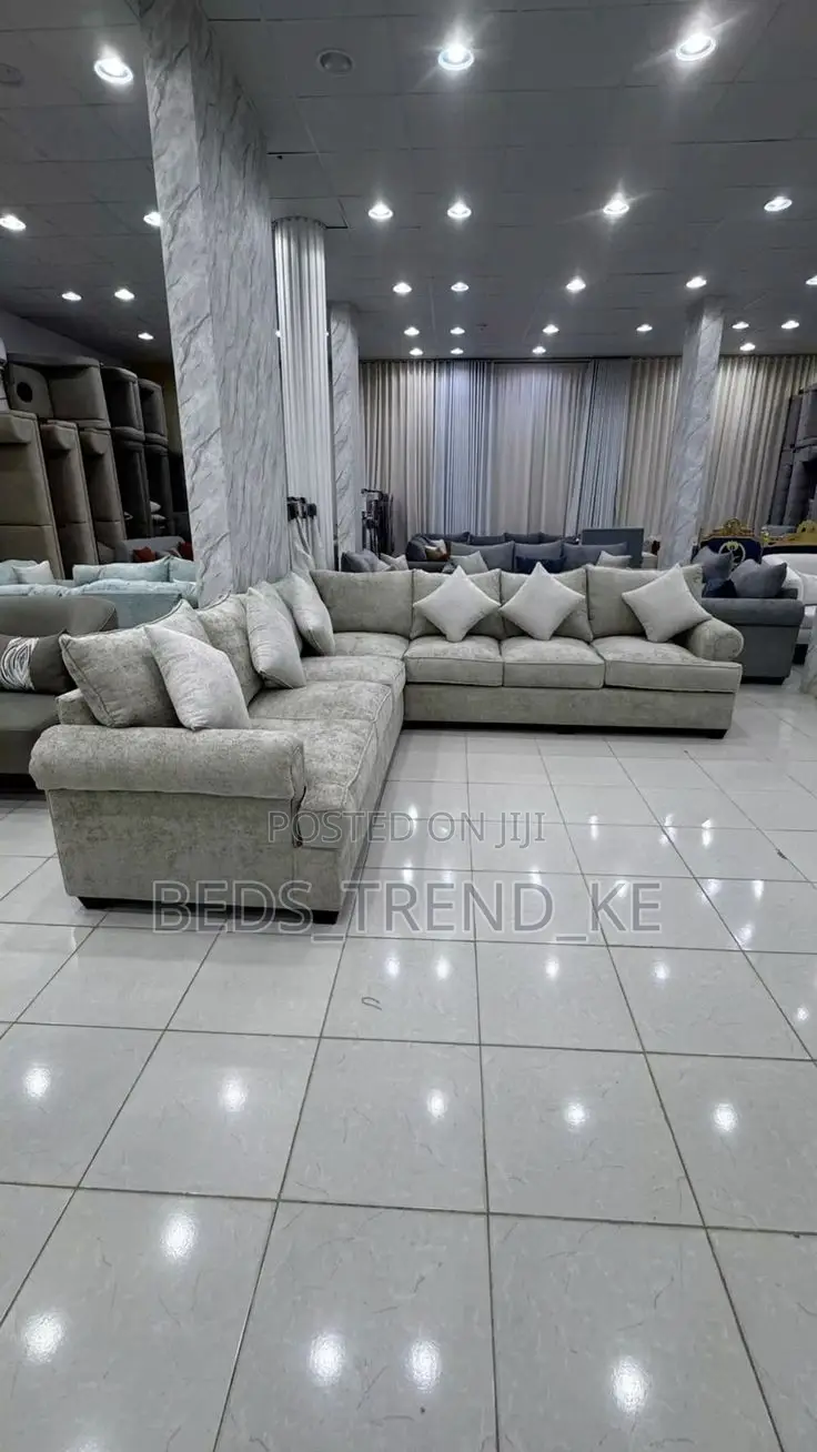 Diplomatic 7 Seater L Sofa