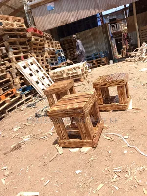 Pine Perch Stool/Small Tables