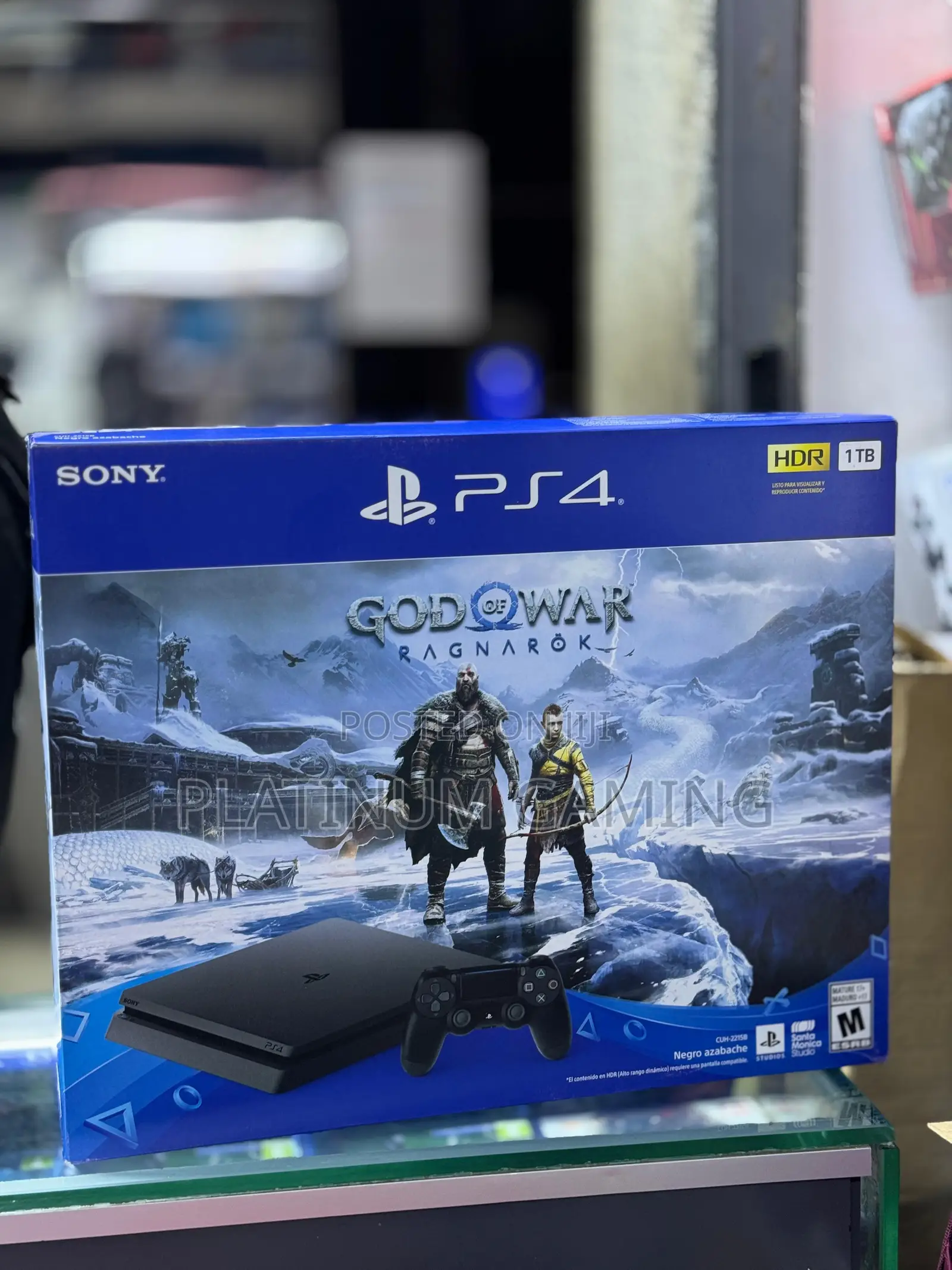 Ps4 Slim 1tb New +God Of War Ragnarok