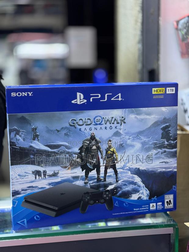 Ps4 Slim 1tb New +God Of War Ragnarok