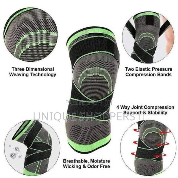 Single Knee Support Compression Sleeve - thumbnail 2