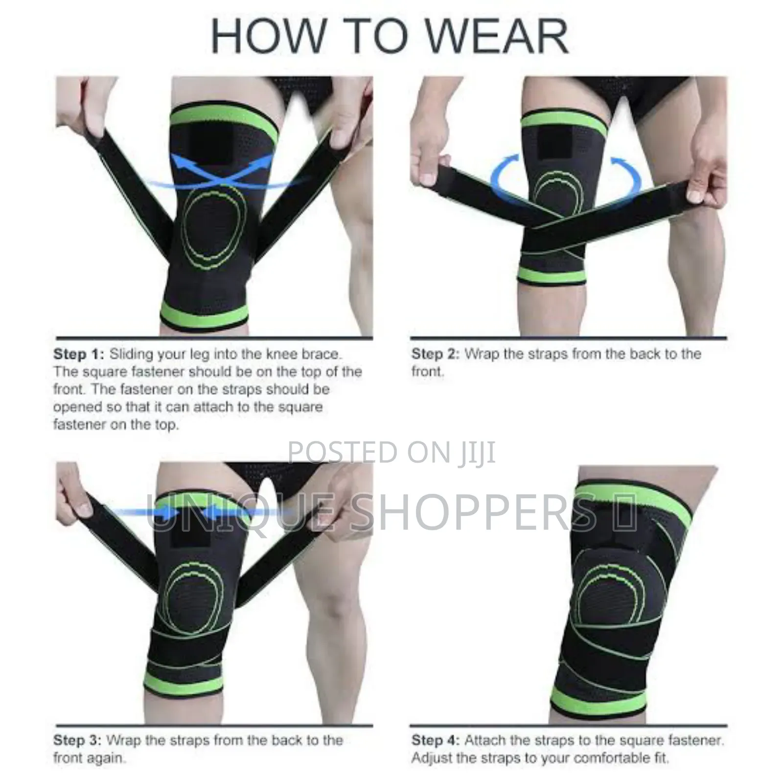 Single Knee Support Compression Sleeve