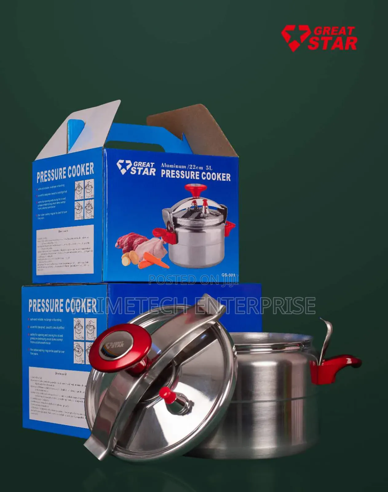 Great Star 5 Litres Pressure Cooker