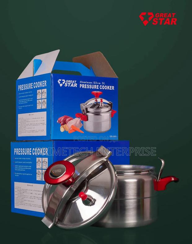 Great Star 5 Litres Pressure Cooker - main view
