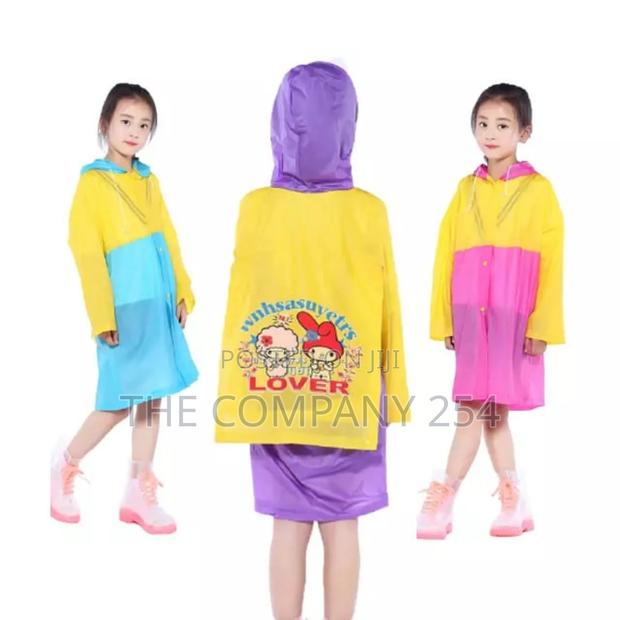 Rainbow Unisex Designer All Age Rain Coats - thumbnail 4