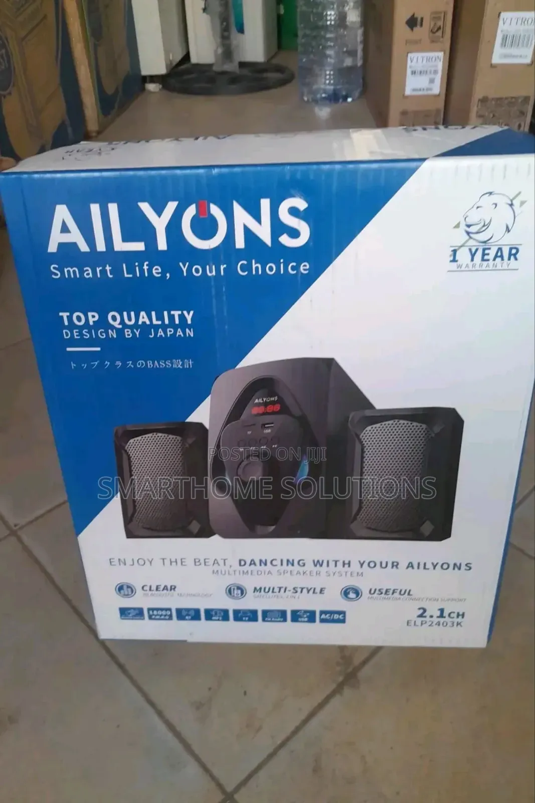 Ailyons 2.1ch Subwoofer System