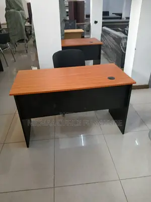 Classic Black Wood Grain Design Desk