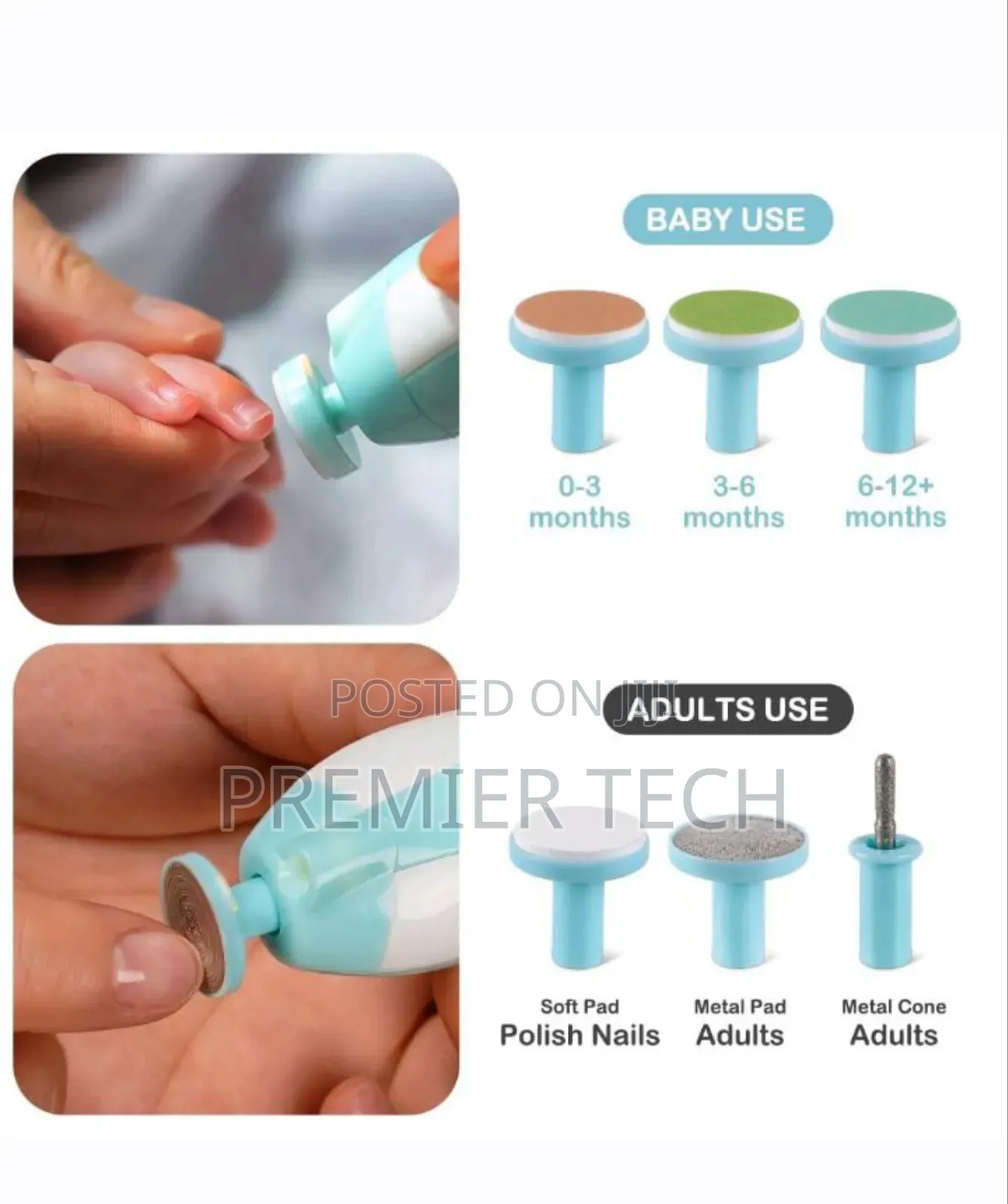 Baby Electric Nail File