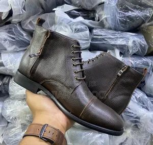 Clarks Official Boots(Zipped)