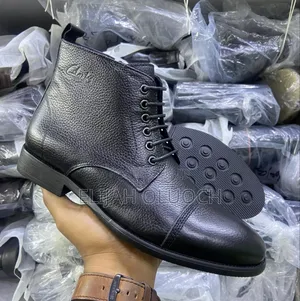 Clarks Official Boots(Zipped)
