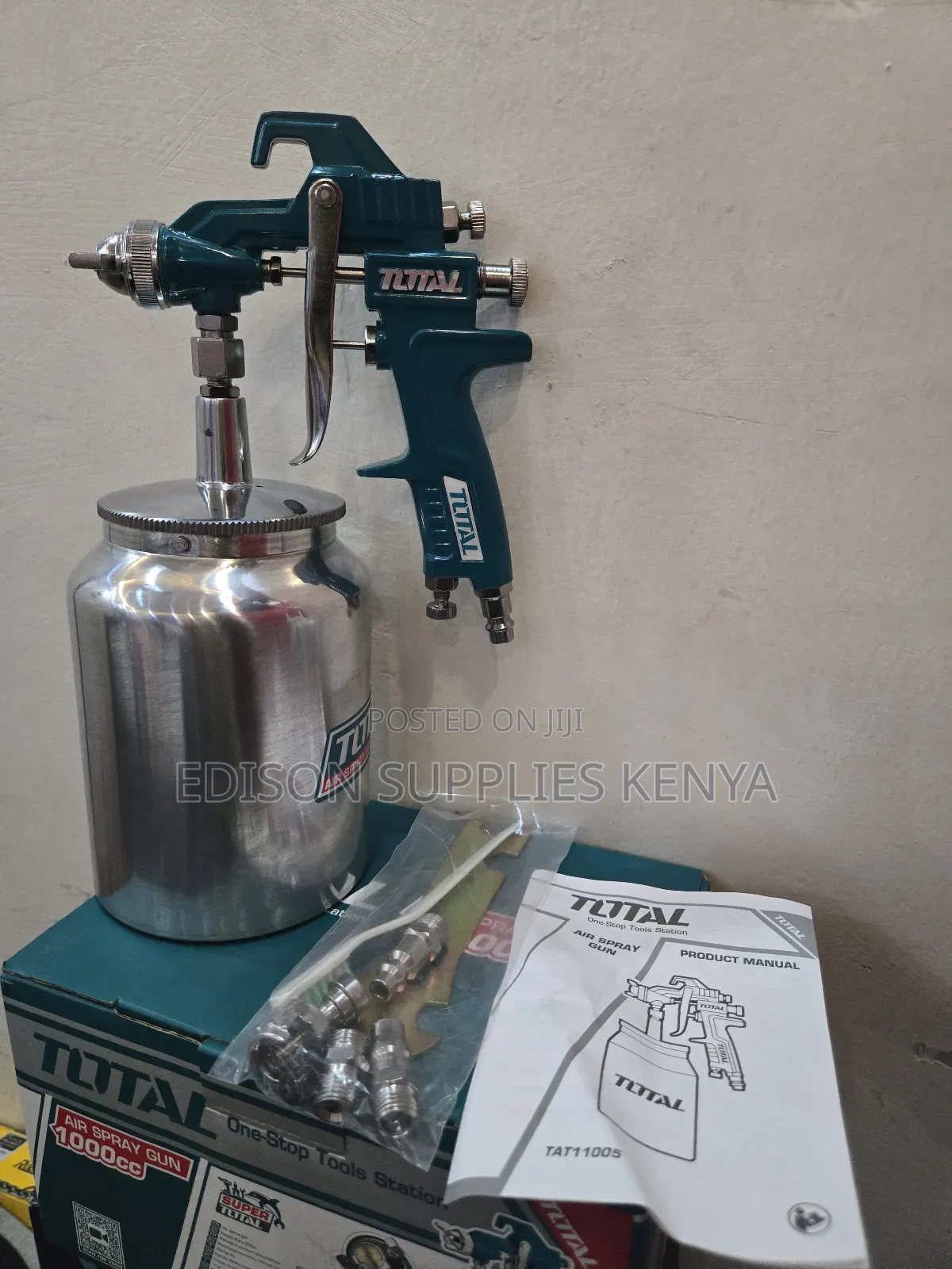 Paint Air Spray Gun 1000cc Total Air Spray Gun 1 Litre HVLP 1000ml