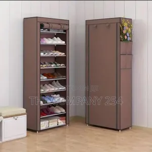 *10 Tier Dustproof 27 Pairs Shoes Rack, Shoe Storage Organizer