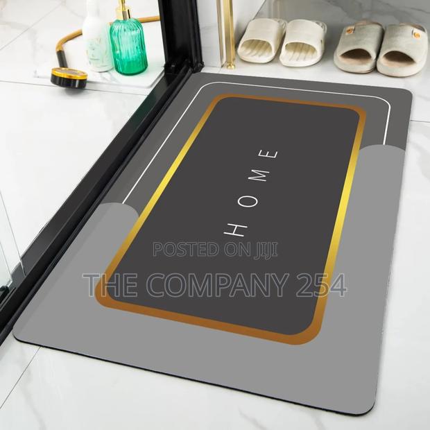 *Anti-slip Diatomaceous Water Soaking Floor Mat For Home Use - main view