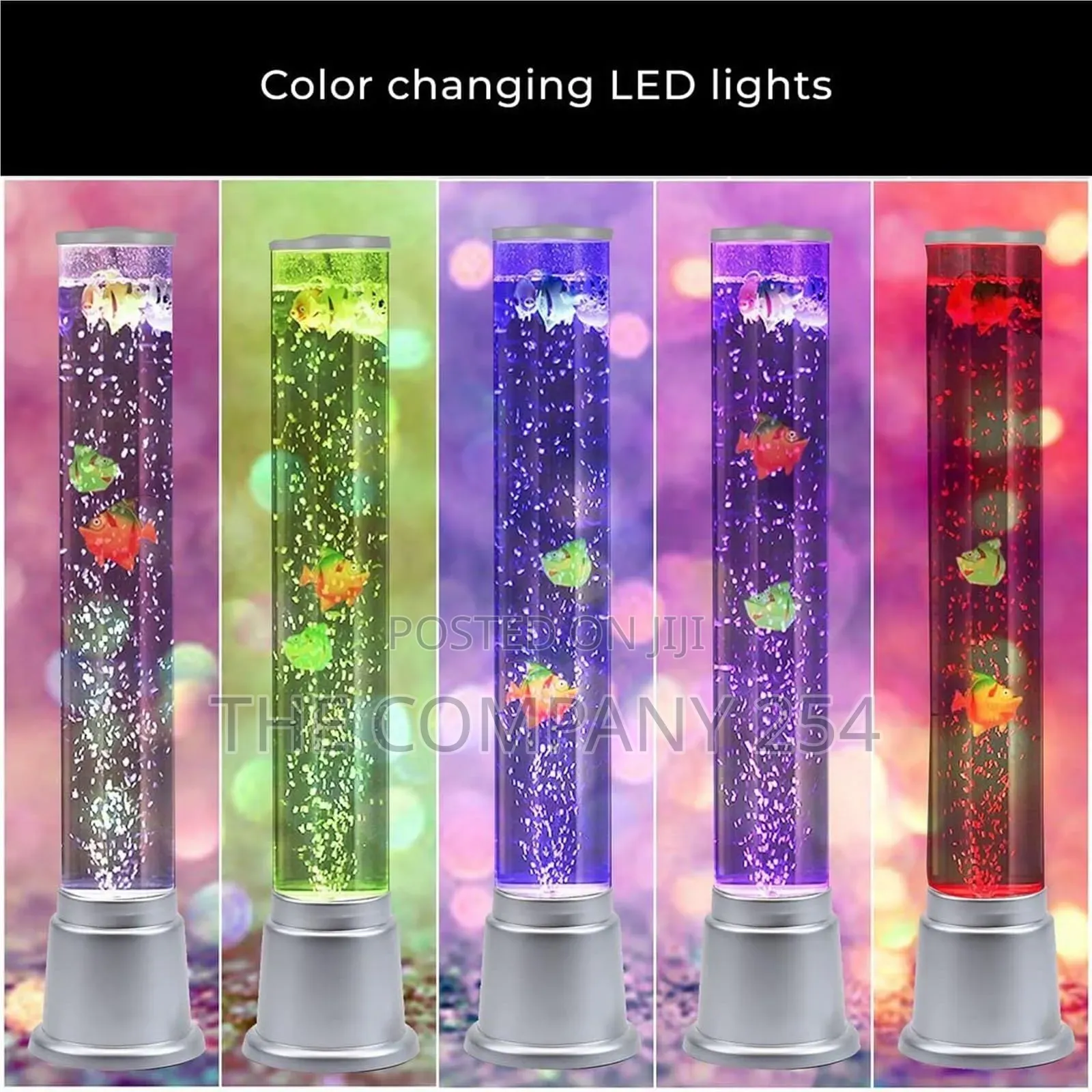 *Bubble Sensory Fish Lamp 48cm Long 10cm Width Aquarium Night Light