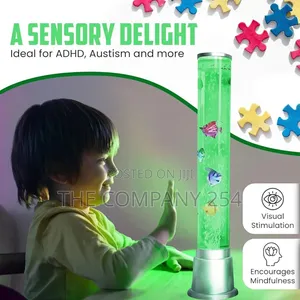 *Bubble Sensory Fish Lamp 48cm Long 10cm Width Aquarium Night Light