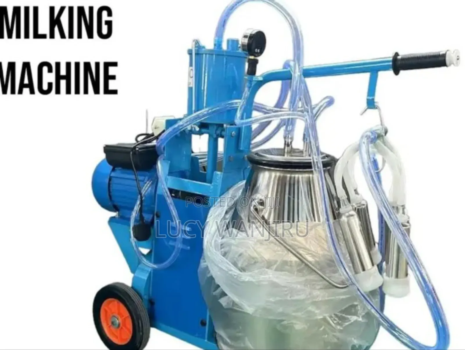 Single Cylinder Cow Milking Machine