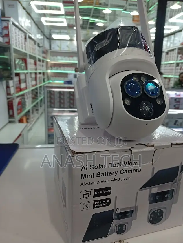 Quality 2mp Ubox 4g 15x Solar PTZ Camera Ubox Solar Dual Lens