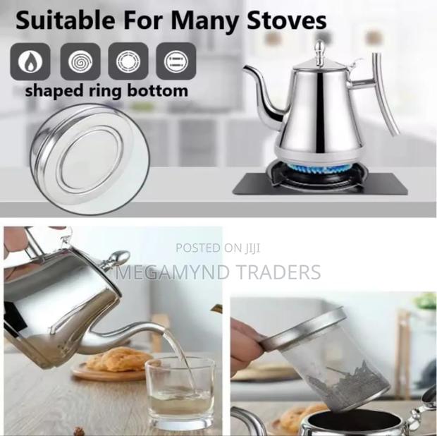 Stainless Steel Tea Kettle With Filter/Coffee Maker