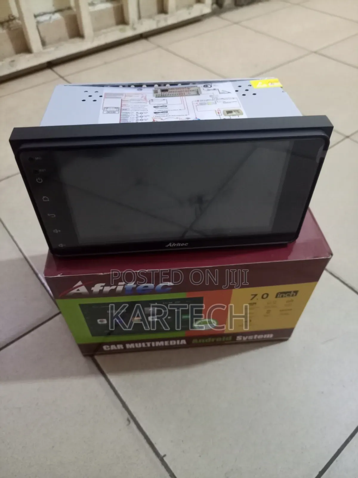 Afritec 8 Inch Android Car Stereo With Touchscreen